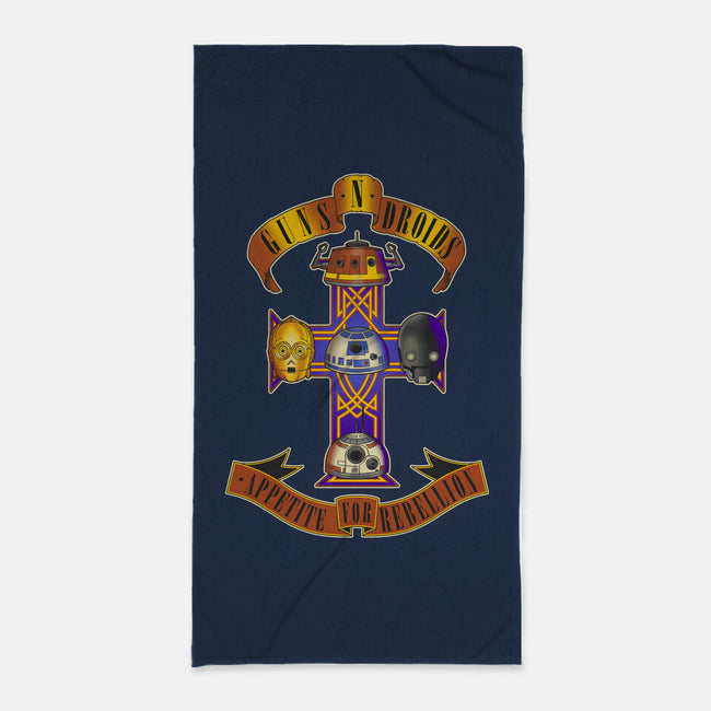 Guns N Droids-None-Beach-Towel-retrodivision