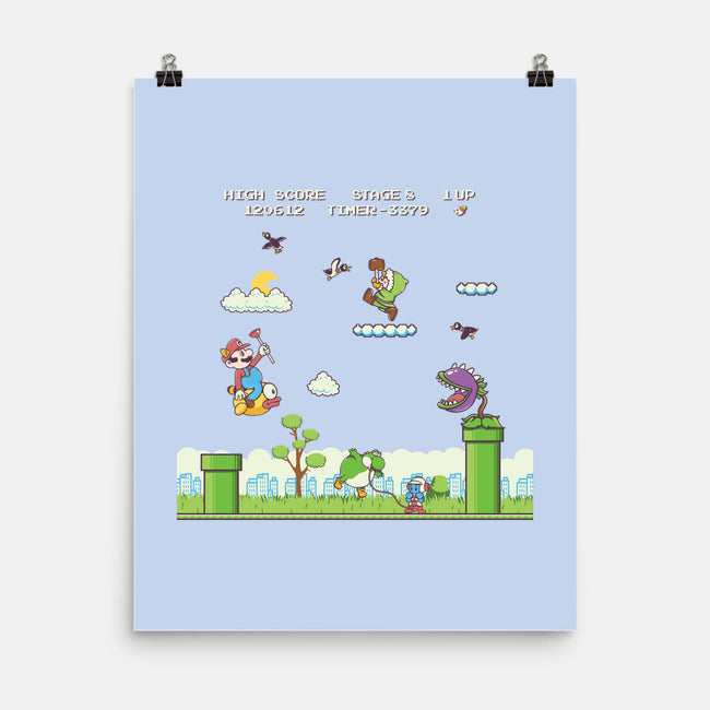 Gaming World-None-Matte-Poster-Xentee