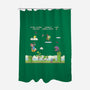 Gaming World-None-Polyester-Shower Curtain-Xentee