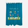 Gaming World-None-Polyester-Shower Curtain-Xentee