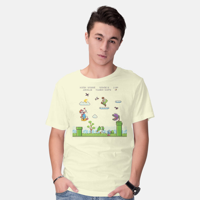 Gaming World-Mens-Basic-Tee-Xentee