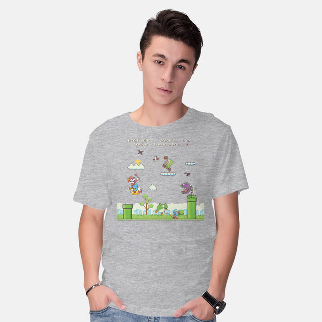 Gaming World-Mens-Basic-Tee-Xentee