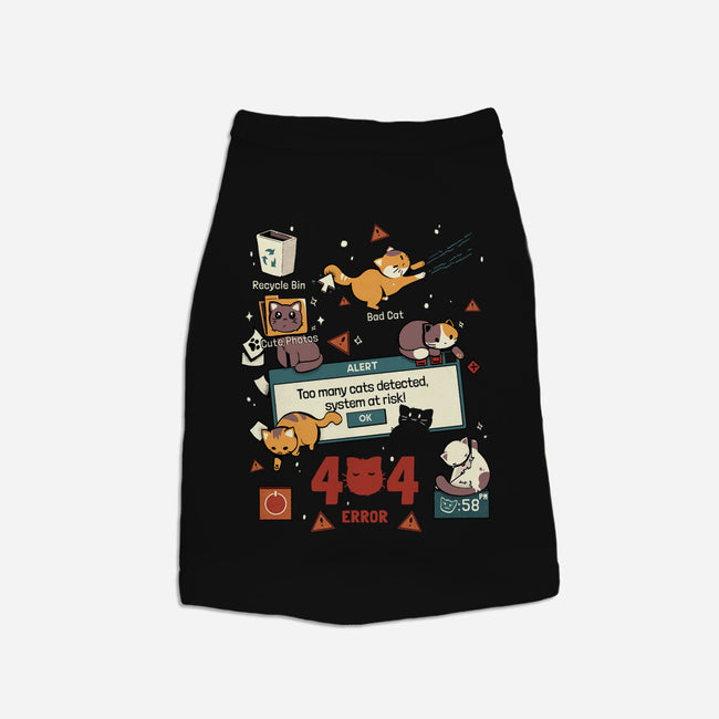 Too Many Cats Alert-Dog-Basic-Pet Tank-Heyra Vieira