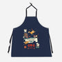 Too Many Cats Alert-Unisex-Kitchen-Apron-Heyra Vieira