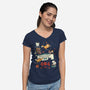 Too Many Cats Alert-Womens-V-Neck-Tee-Heyra Vieira