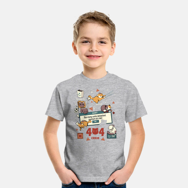 Too Many Cats Alert-Youth-Basic-Tee-Heyra Vieira