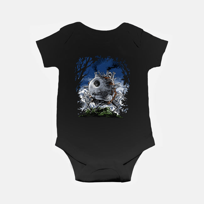 The Moving Star-Baby-Basic-Onesie-zascanauta