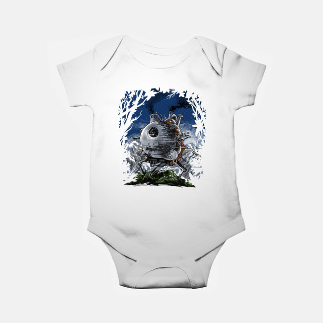 The Moving Star-Baby-Basic-Onesie-zascanauta