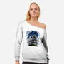 The Moving Star-Womens-Off Shoulder-Sweatshirt-zascanauta