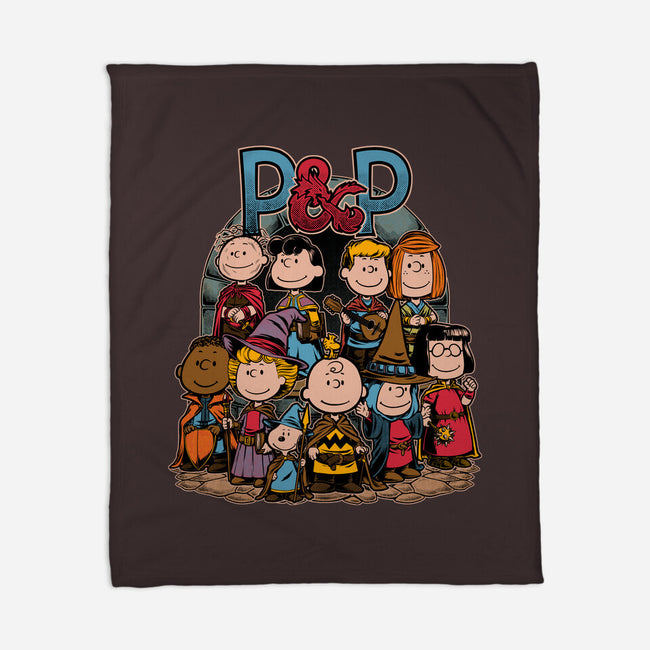 Dungeons And Kids-None-Fleece-Blanket-Studio Mootant