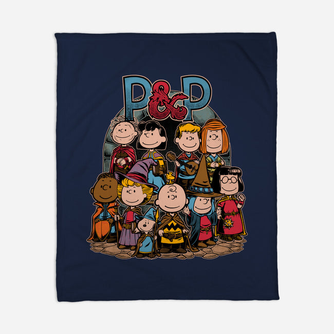 Dungeons And Kids-None-Fleece-Blanket-Studio Mootant