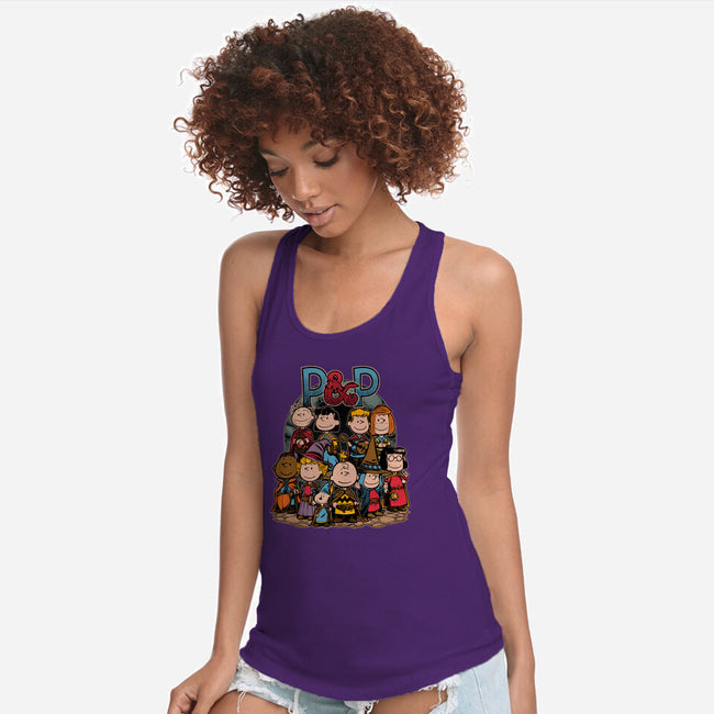 Dungeons And Kids-Womens-Racerback-Tank-Studio Mootant