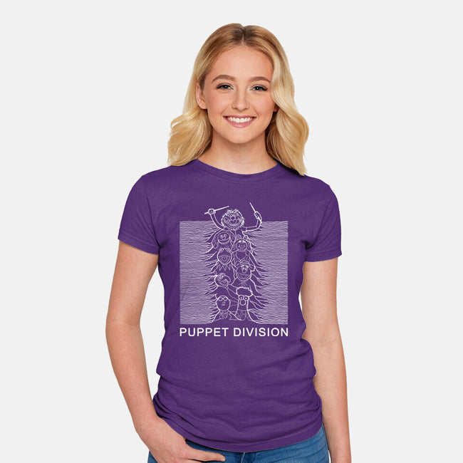 Puppet Division-Womens-Fitted-Tee-NMdesign