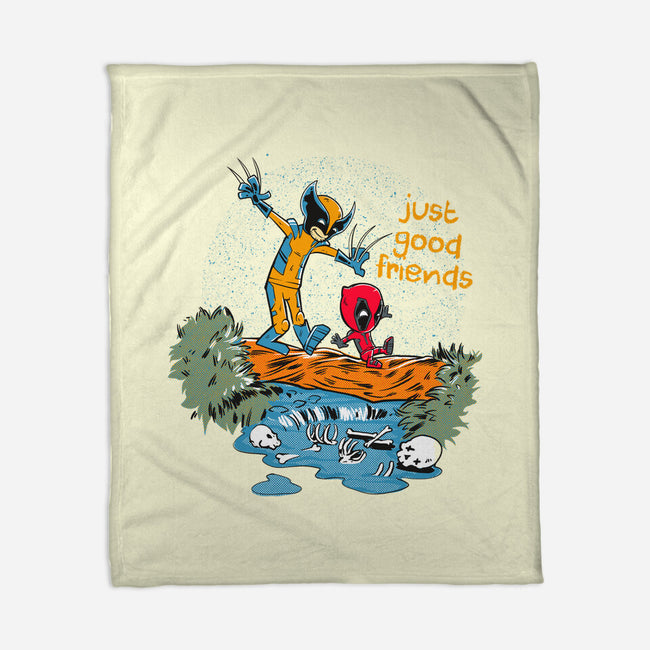 Just Good Friends-None-Fleece-Blanket-Gleydson Barboza