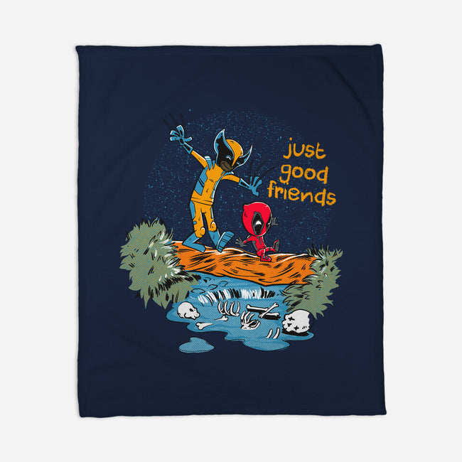 Just Good Friends-None-Fleece-Blanket-Gleydson Barboza