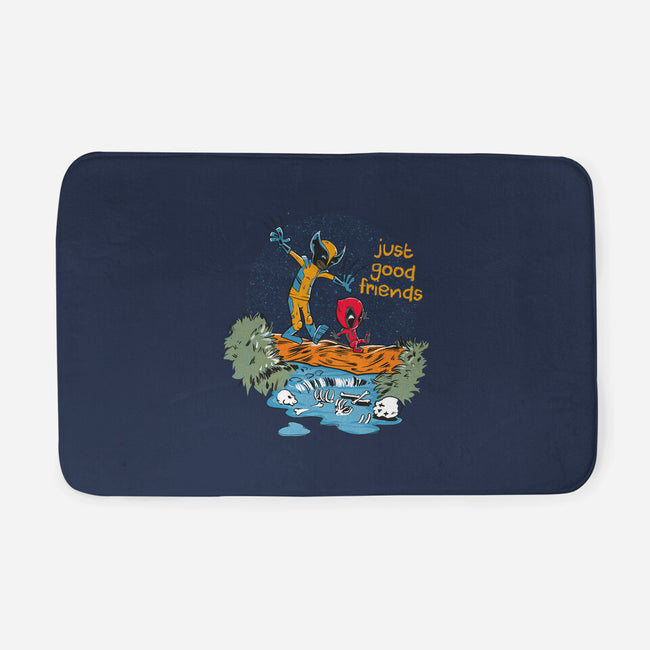 Just Good Friends-None-Memory Foam-Bath Mat-Gleydson Barboza