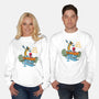 Just Good Friends-Unisex-Crew Neck-Sweatshirt-Gleydson Barboza