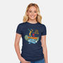 Just Good Friends-Womens-Fitted-Tee-Gleydson Barboza