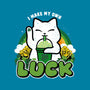 I Make My Own Luck-Womens-Basic-Tee-bloomgrace28