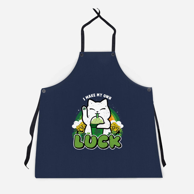 I Make My Own Luck-Unisex-Kitchen-Apron-bloomgrace28