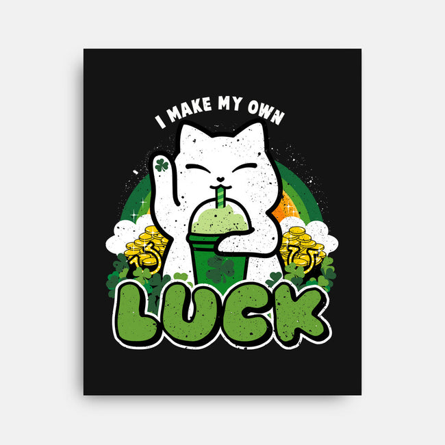 I Make My Own Luck-None-Stretched-Canvas-bloomgrace28