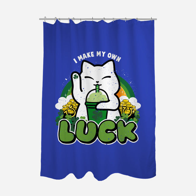 I Make My Own Luck-None-Polyester-Shower Curtain-bloomgrace28