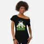 I Make My Own Luck-Womens-Off Shoulder-Tee-bloomgrace28