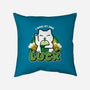 I Make My Own Luck-None-Removable Cover-Throw Pillow-bloomgrace28