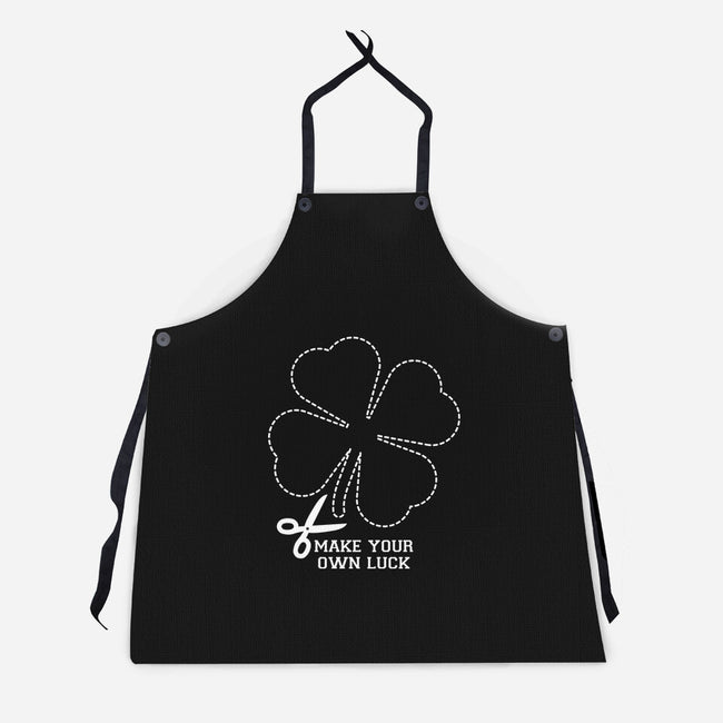 Make Your Own Luck-Unisex-Kitchen-Apron-rocketman_art