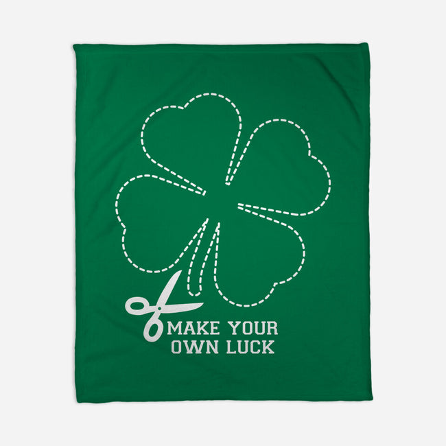 Make Your Own Luck-None-Fleece-Blanket-rocketman_art