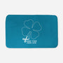 Make Your Own Luck-None-Memory Foam-Bath Mat-rocketman_art