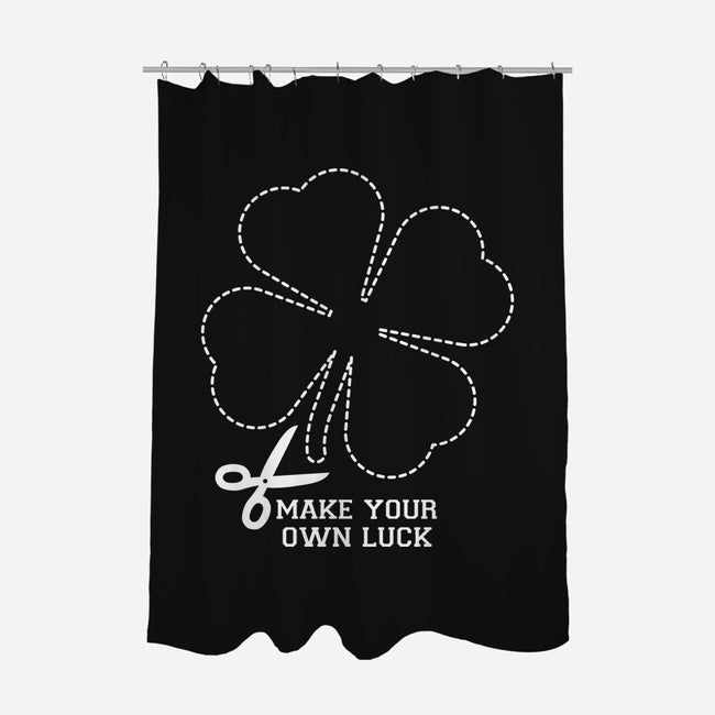 Make Your Own Luck-None-Polyester-Shower Curtain-rocketman_art