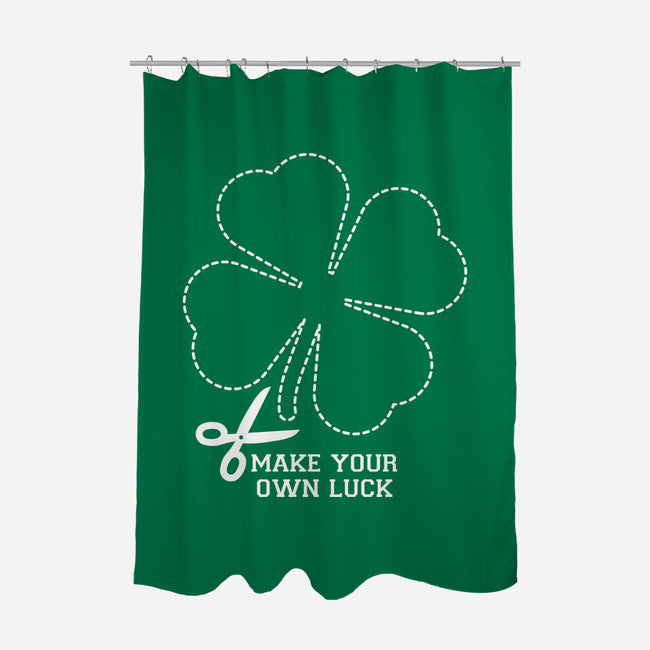 Make Your Own Luck-None-Polyester-Shower Curtain-rocketman_art