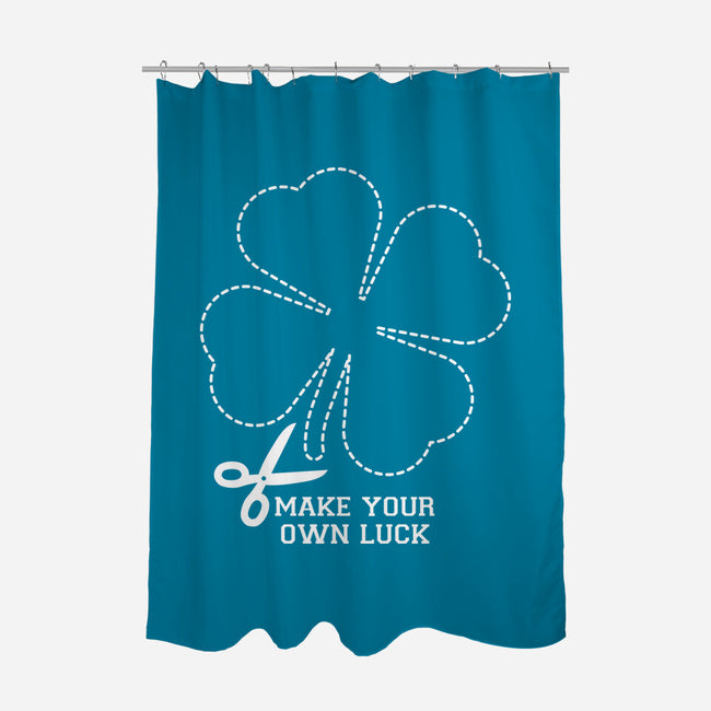 Make Your Own Luck-None-Polyester-Shower Curtain-rocketman_art