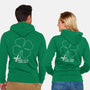 Make Your Own Luck-Unisex-Zip-Up-Sweatshirt-rocketman_art