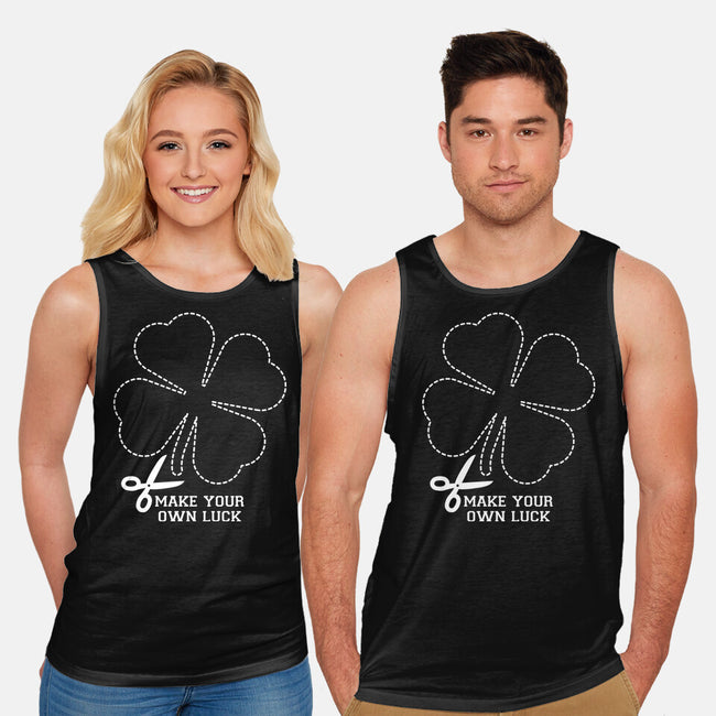 Make Your Own Luck-Unisex-Basic-Tank-rocketman_art