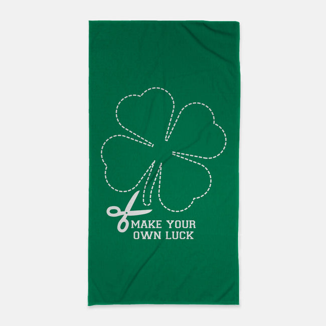 Make Your Own Luck-None-Beach-Towel-rocketman_art