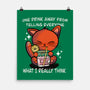 One Drink Away-None-Matte-Poster-fanfabio