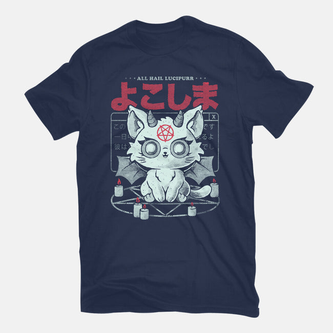 All Hail Lucipurr-Youth-Basic-Tee-eduely