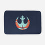 Rebel Fighter-None-Memory Foam-Bath Mat-RamenBoy