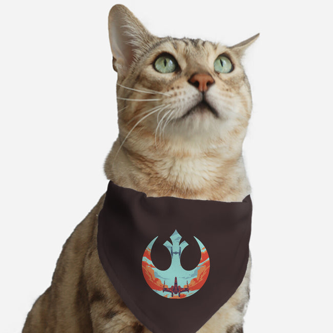 Rebel Fighter-Cat-Adjustable-Pet Collar-RamenBoy