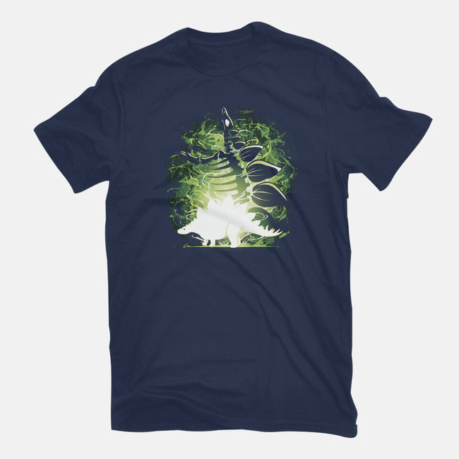 Stegosaurus Fossil-Unisex-Basic-Tee-Vallina84