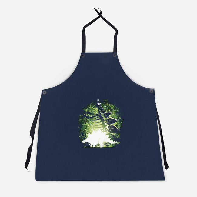 Stegosaurus Fossil-Unisex-Kitchen-Apron-Vallina84