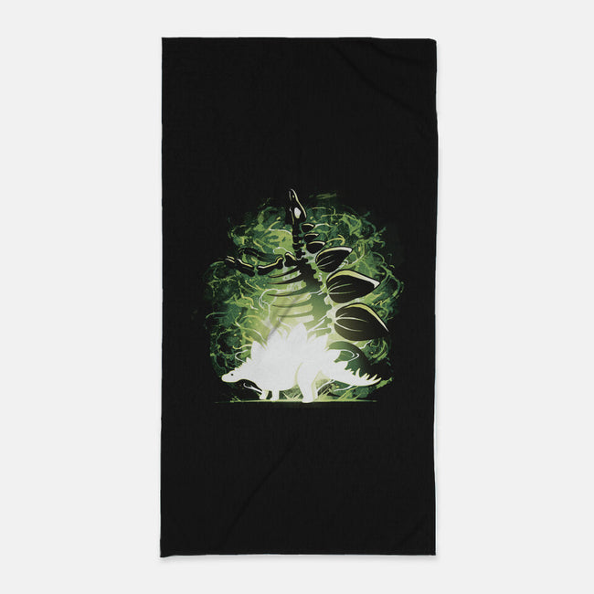 Stegosaurus Fossil-None-Beach-Towel-Vallina84