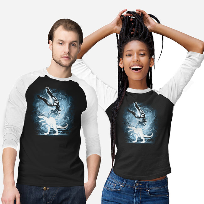 Spinosaurus Fossil-Unisex-Baseball-Tee-Vallina84