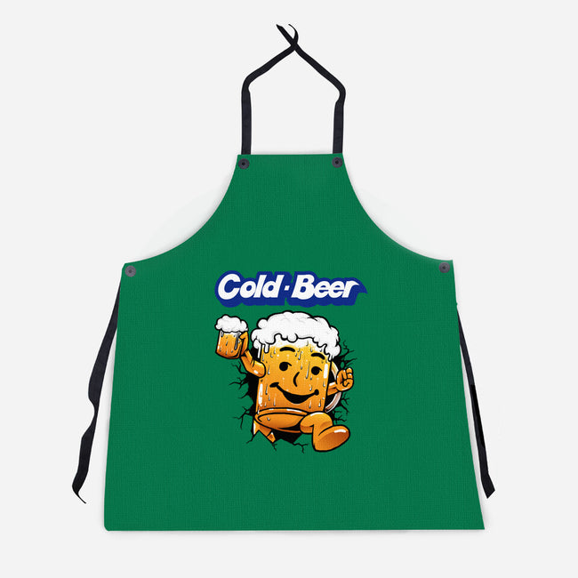 Cold Beer-Unisex-Kitchen-Apron-joerawks