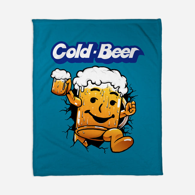 Cold Beer-None-Fleece-Blanket-joerawks