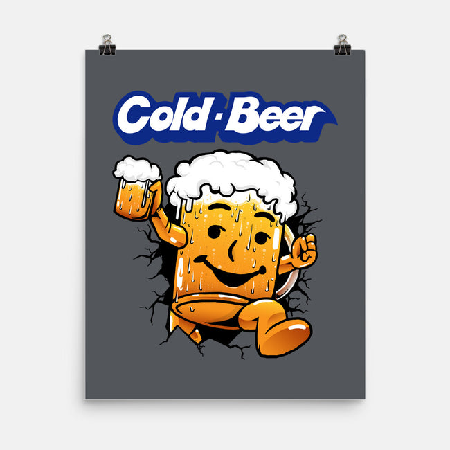 Cold Beer-None-Matte-Poster-joerawks