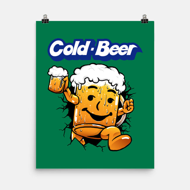 Cold Beer-None-Matte-Poster-joerawks