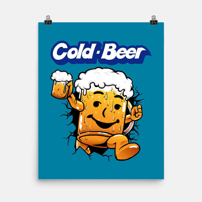 Cold Beer-None-Matte-Poster-joerawks